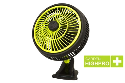 WENTYLATOR MIESZAJĄCY Z OSCYLACJĄ, PODSTAWA Z KLIPSEM + COALA - PROFAN, 230V/, 20W, fi-25cm, Garden HighPro, GHP