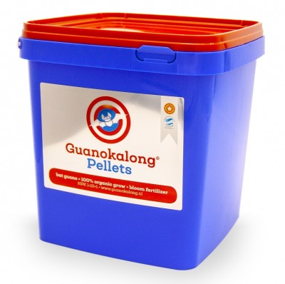 GUANOKALONG PELLET  10kg, NAWÓZ ORGANICZNY NA WZROST I KWITNIENIE, GUANOKALONG