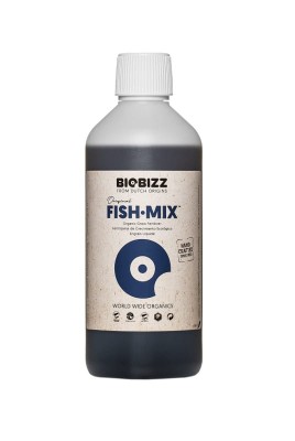 FISH-MIX 0.25L/250ML, ORGANICZNY NAWÓZ UZUPEŁNIAJĄCY NA WZROST I KWITNIENIE, BIOBIZZ fishmix
