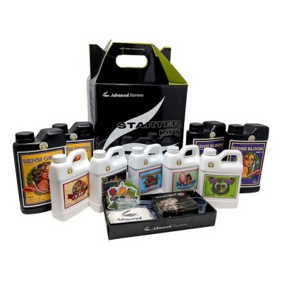  STARTER KIT, ZESTAW NAWOZÓW i STYMULATORÓW NA WZROST I KWITNIENIE (hydro, kokos, ziemia), ADVANCED NUTRIENTS +GRATISY