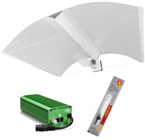 ZESTAW HPS 600W, ELEKTRONICZNY, DO UPRAWY ROŚLIN (wzrost + kwitnienie) AIRONTEK + GHP XL + RESIN