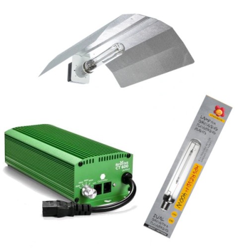 ZESTAW HPS 400W, ELEKTRONICZNY, DO UPRAWY ROŚLIN (wzrost + kwitnienie) AIRONTEK + RESIN + PEARLPRO