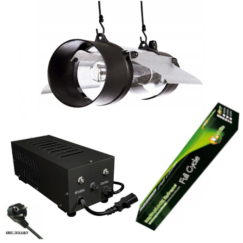 ZESTAW HPS 600W,PÓŁ-ELEKTRONICZNY, DO UPRAWY ROŚLIN (wzrost + kwitnienie) LUMAXPRO + PROTUBE + PHT