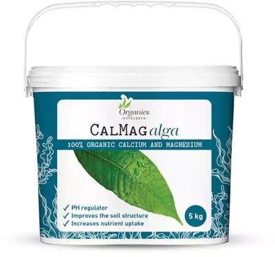 CALMAG ALGA 5KG - NATURALNY MAGNEZ I WAPŃ ORAZ WITAMINY Z ALG, REGULUJE PH, ORGANICS NUTRIENTS