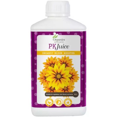 PK JUICE 0.5L/500ML,  NAWÓZ / STYMULATOR KWITNIENIA, 70 WITAMIN, MINERAŁÓW I ENZYMÓW, ORGANICS NUTRIENTS