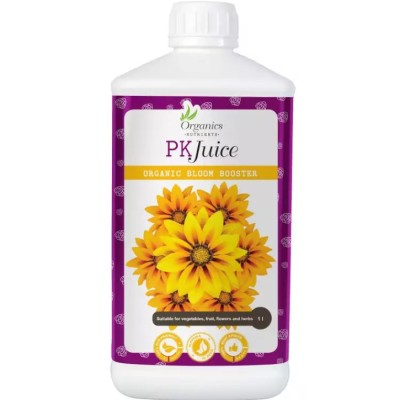 PK JUICE 1L,  NAWÓZ / STYMULATOR KWITNIENIA, 70 WITAMIN, MINERAŁÓW I ENZYMÓW, ORGANICS NUTRIENTS