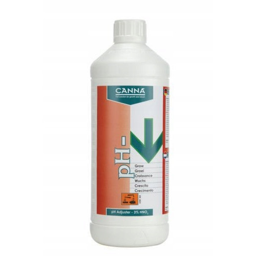 PH MINUS GROWTH (3%), 1L, REGULATOR OBNIŻAJĄCY pH, NA WZROST, CANNA 