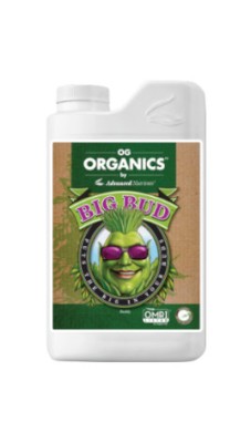 OG Organics™ BIG BUD 0.25L/250ML, ORGANICZNY AKCELERATOR KWITNIENIA, (gleba, hydro, kokos), ADVANCED NUTRIENTS