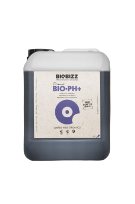 BIOBIZZ PH PLUS, 5L, ORGANICZNY REGULATOR PODNOSZĄCY pH, (gleba, hydro, kokos)