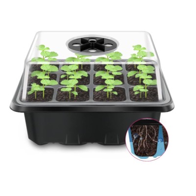 SZKLARENKA / PROPAGATOR NA 12 ROŚLIN, WENTYLOWANA,18.5x14.5x11cm, VF.KRAKOW, szklarnia, ukorzeniacz