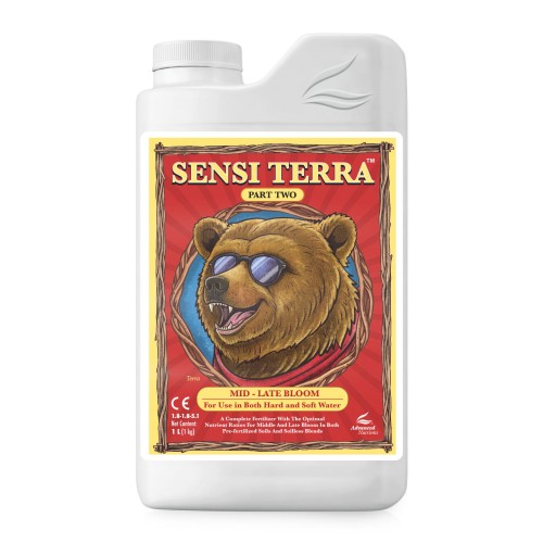 !-SENSI TERRA PART TWO 1L, NAWÓZ NA  KWITNIENIE, (gleba, hydro, kokos), ADVANCED NUTRIENTS