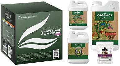  STARTER KIT, ZESTAW ORGANICZNY NAWOZÓW i STYMULATORÓW NA WZROST I KWITNIENIE (hydro, kokos, ziemia), ADVANCED NUTRIENTS 