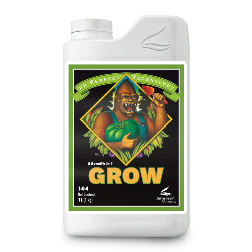 GROW pH PERFECT 1L, NAWÓZ NA WZROST, (gleba, hydro, kokos), ADVANCED NUTRIENTS