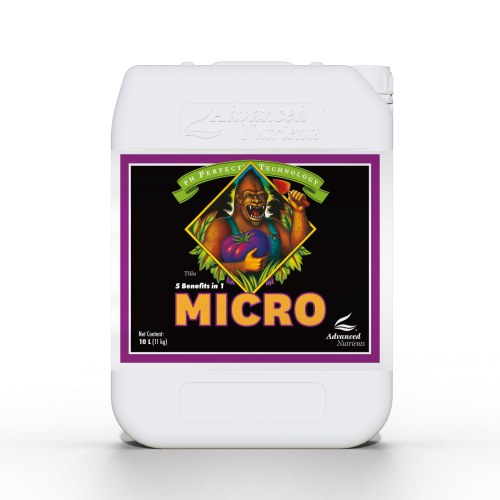 MICRO pH PERFECT 10L, NAWÓZ UZUPEŁNIAJACY, (gleba, hydro, kokos), ADVANCED NUTRIENTS