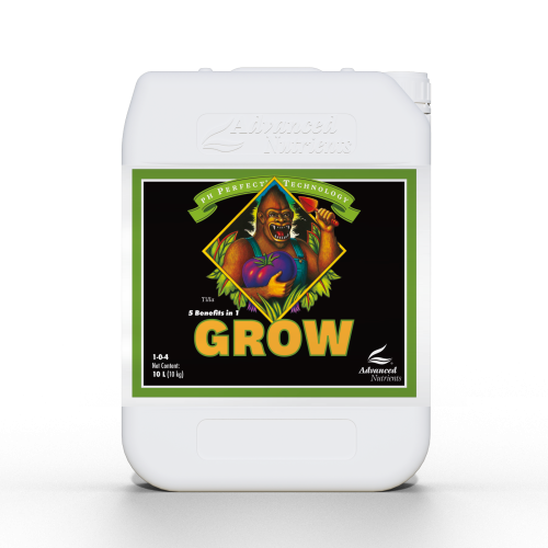 GROW pH PERFECT 10L, NAWÓZ NA WZROST, (gleba, hydro, kokos), ADVANCED NUTRIENTS
