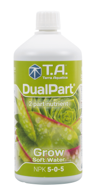 DUAL PART, FLORA DUO GROW SOFT, 1L, NAWÓZ NA WZROST DO WODY MIĘKKIEJ, TERRA AQUATICA - GHE