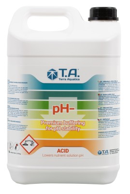 !-PH DOWN, PŁYN,   10L, REGULATOR OBNIŻAJĄCY pH, TERRA AQUATICA - GHE