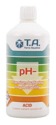 PH DOWN, PŁYN,   0.5L, REGULATOR OBNIŻAJĄCY pH, TERRA AQUATICA - GHE