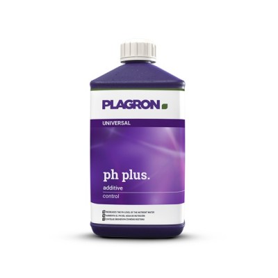 PH PLUS 25%, 0.25L, REGULATOR PODNOSZĄCY pH, PLAGRON 