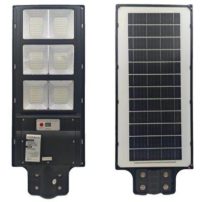 ULICZNA LAMPA SOLARNA CLASSIC  Z WBUDOWANYM PANELEM + PILOT, WYDAJNOŚĆ 2000W, CZUJNIK RUCHU + ZMIERZCHU, CSE Clean Solar Energy, VF.krakow