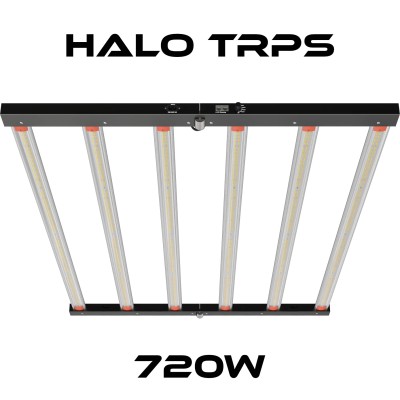 LAMPA LED 720W HALO TRPS z wbudowanym zasilaczem i regulacją mocy - 2,7µmol/J, oświetla 150x150cm, TERPENES PRODUCER, FULL SPECTRUM, DO UPRAWY ROŚLIN, lumatek, VF KRAKOW