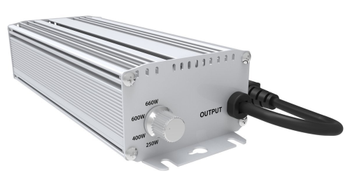 ZASILACZ ELEKTRONICZNY DO LAMP HPS i MH 600W - HORTI FORTIS MASTER , Z PELNĄ REGULACJĄ MOCY: 250W, 400W, 600W,660W (SUPER LUMEN)