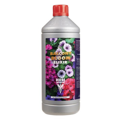 BALCONY BLOOM ELIXIR 1L - nawóz dla kwitnących roślin balkonowych i tarasowych, HESI