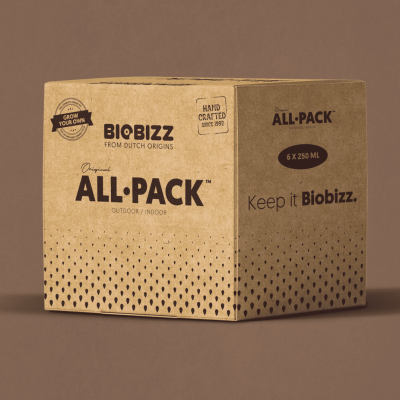 ALL-PACK OUTDOOR 6x250ml - KOMPLETNY ZESTAW NATURALNYCH NAWOZÓW I STYMULATORÓW, BIOBIZZ