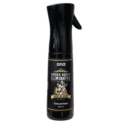 SPRAY SMOKE ODOUR 300ml - Neutralizuje zapachu dymu w powietrzu oraz na powierzchniach, ONA