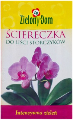 ŚCIERECZKA DO LIŚCI STORCZYKÓW - INTENSYWNA ZIELEŃ. CZYŚCI I NAWOZI, ZIELONY DOM