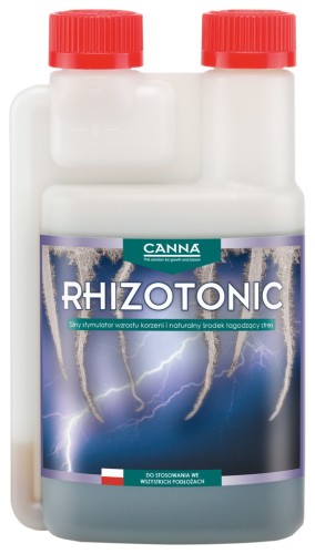 RHIZOTONIC 0.25L / 250ML, ULEPSZONA FORMUŁA, STYMULATOR WZROSTU KORZENI, UKORZENIACZ   CANNA
