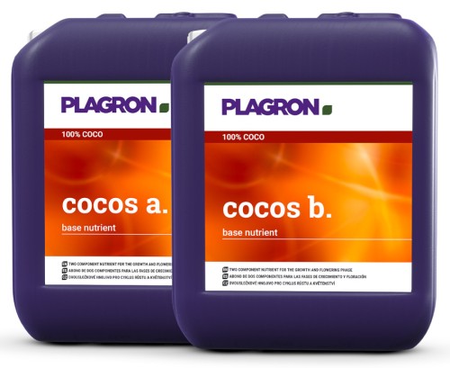 COCOS A+B, 2x20L, NAWÓZ DWUSKŁADNIKOWY DO KOKOSU, PLAGRON