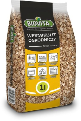 WERMIKULIT OGRODNICZY 1L (1-5mm), BIOVITA