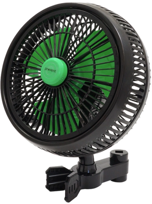 WENTYLATOR Z OSCYLACJĄ, KLIPS + PODSTAWKA, 20W ø25cm, 2 tryby prędkości, PRO-VENT