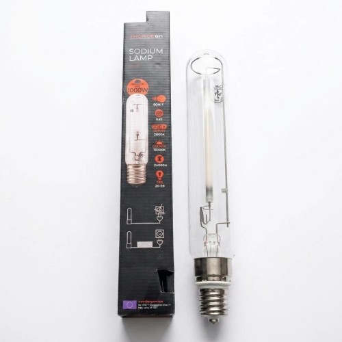 ŻARÓWKA / LAMPA HPS 1000W SON-T THORGRON na kwitnienie, 130 tys. lumenów, barwa 2100K, PFR 1700 umol/s