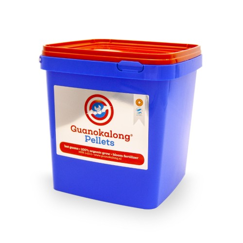 GUANOKALONG PELLET  5kg,  NAWÓZ ORGANICZNY NA WZROST I KWITNIENIE, GUANOKALONG