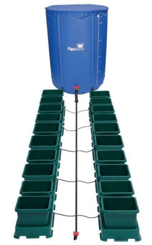 KOMPLETNY SYSTEM AUTOPOT (EASY2GROW), 20 DONICZEK 8,5L + ZBIORNIK FLEXITANK 225L + AKCESORIA