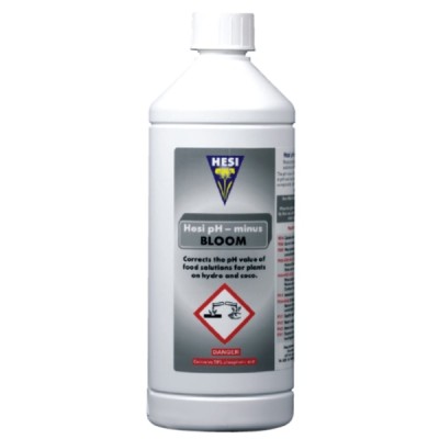 PH MINUS BLOOM, 1L, REGULATOR OBNIŻAJĄCY pH, NA KWITNIENIE, HESI 
