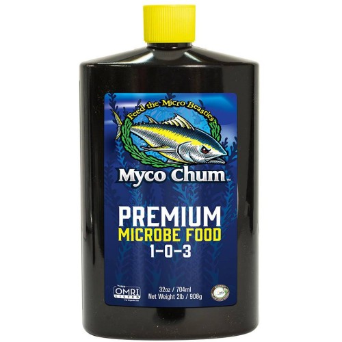 MYCO CHUM - ORGANICZNA POŻYWKA W PŁYNIE, 946ml (melasa, emulsja ryb, płynne wodorosty, kwasy huminowe) PLANT SUCCESS, (gleba, hydro, kokos)
