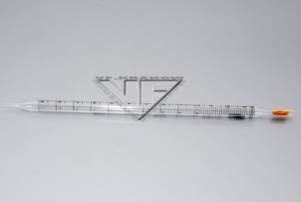 PIPETA DO DAWKOWANIA NAWOZÓW, POLISTYRENOWA - TPP, 10ml/0,1ml (POMARAŃCZOWA)