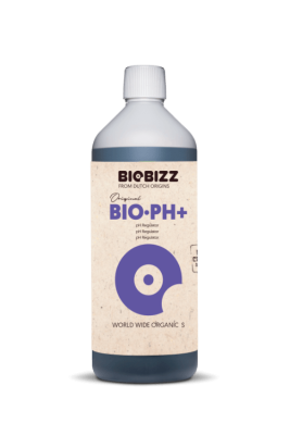 BIOBIZZ PH PLUS, 0.25L, ORGANICZNY REGULATOR PODNOSZĄCY pH, (gleba, hydro, kokos)