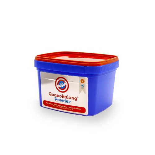 GUANOKALONG PROSZEK  1kg, NAWÓZ ORGANICZNY NA WZROST I KWITNIENIE, GUANOKALONG