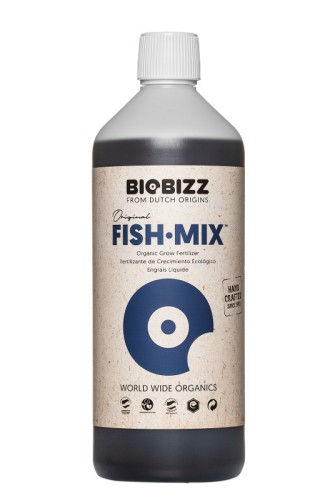 FISH-MIX 1L, ORGANICZNY NAWÓZ UZUPEŁNIAJĄCY NA WZROST I KWITNIENIE, BIOBIZZ fishmix