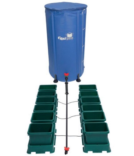 KOMPLETNY SYSTEM AUTOPOT (EASY2GROW), 12 DONICZEK 8,5L + ZBIORNIK FLEXITANK 100L + AKCESORIA
