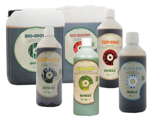 ZESTAW NAWOZÓW I STYMULATORÓW - BIOBIZZ, NA 40-60 ROŚLIN, ok.4m2