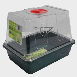 PROPAGATOR - SZKLARENKA - UKORZENIACZ, Z WENTYLACJĄ  23 x 17 x h18, szklarnia