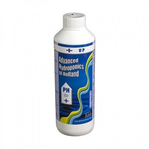 pH UP  0,5L, REGULATOR PODWYŻSZAJĄCY pH NA WZROST I KWITNIENIE - ADVANCED HYDROPONICS OF HOLLAND